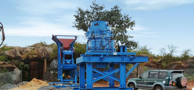 120 t / h estructura de acero completa planta de trituración de granito en Uganda
